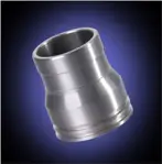 Stainless Steel injector sleeve. Stamped and machined